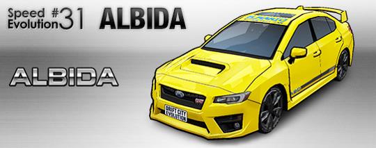 「SPEED EVOLUTION #31～ALBIDA～」実装