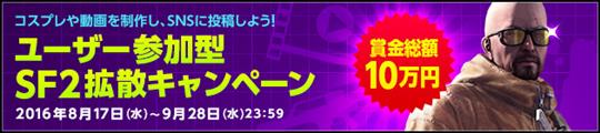 ユーザー参加型SF2拡散キャンペーン