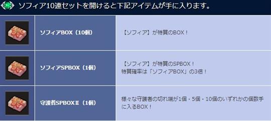 期間限定！守護者獲得キャンペーン特典アイテム